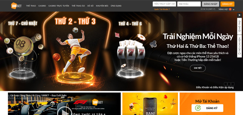 88BET 3 nhà cái uy tín 188BET