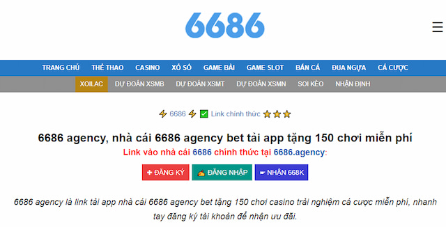 So sánh nhà cái 123B và 6686 về đa dạng môn thể thao 5 Trang chủ của nhà cái 6686