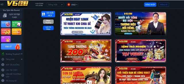 So sánh nhà cái V6BET và BK8 về sự tương đồng và khác biệt 8 V6BET sở hữu giao diện web sang trọng